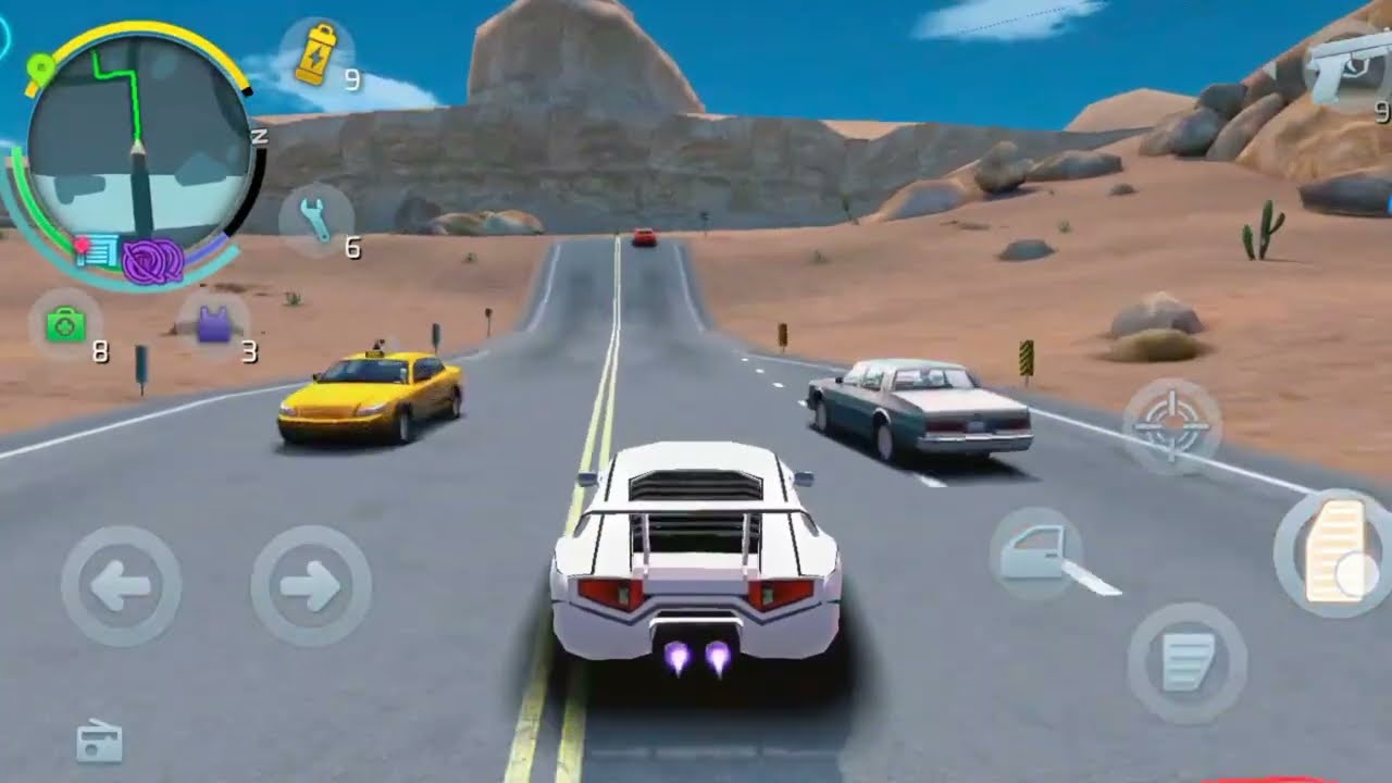 Ek aur car chori karli😱😱/gangstervegas#3
