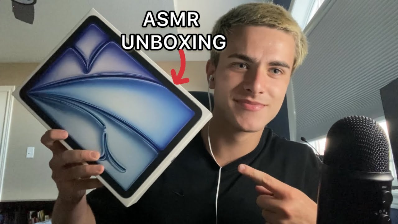 ASMR UNBOXING IPAD & ACCESSORIES… 