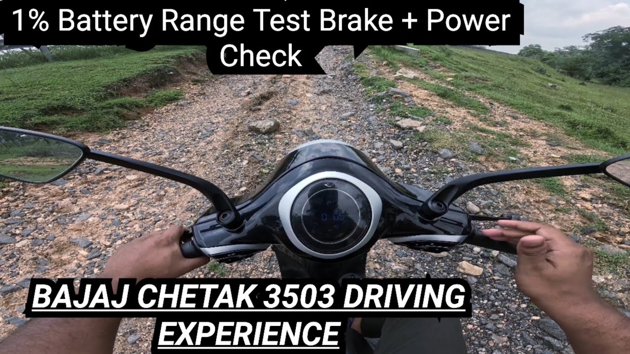 Bajaj Chetak 3503 का Real Off-Road Test 🔥 | 1% Battery Range Test | Jamtara | Brake + Power Check