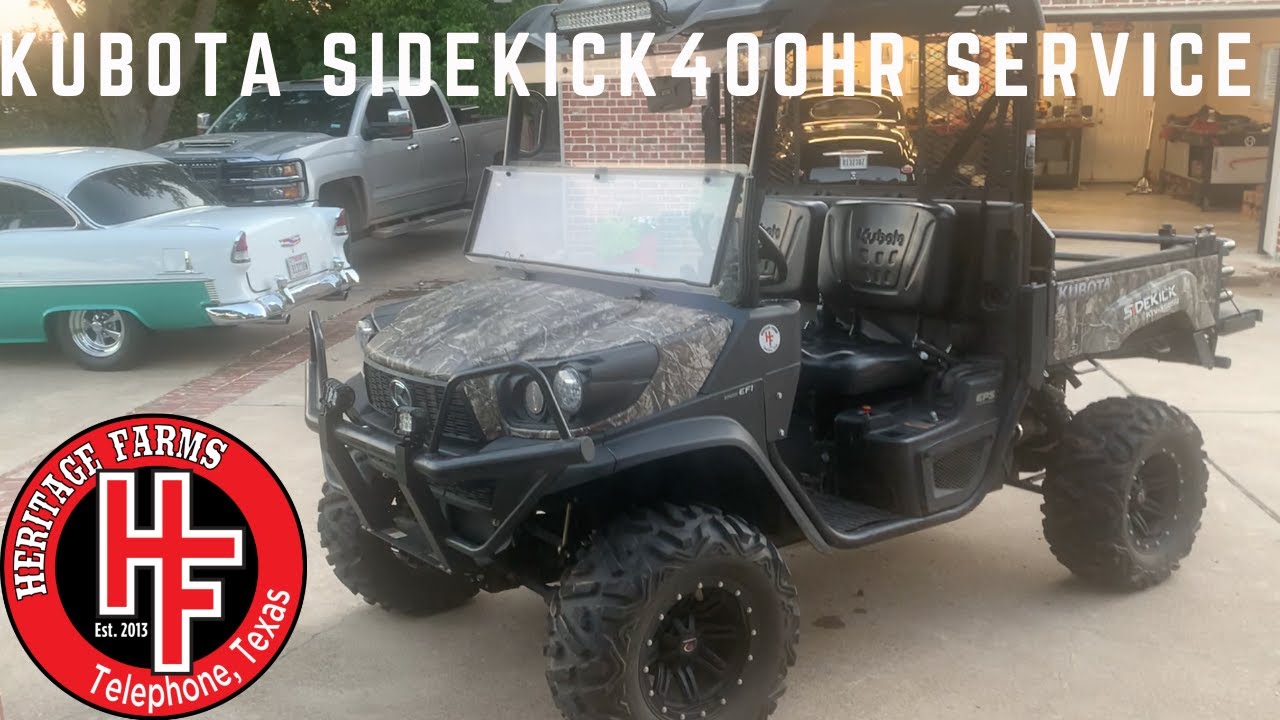Kubota Sidekick 400 Hour Service,   Would I buy it again?