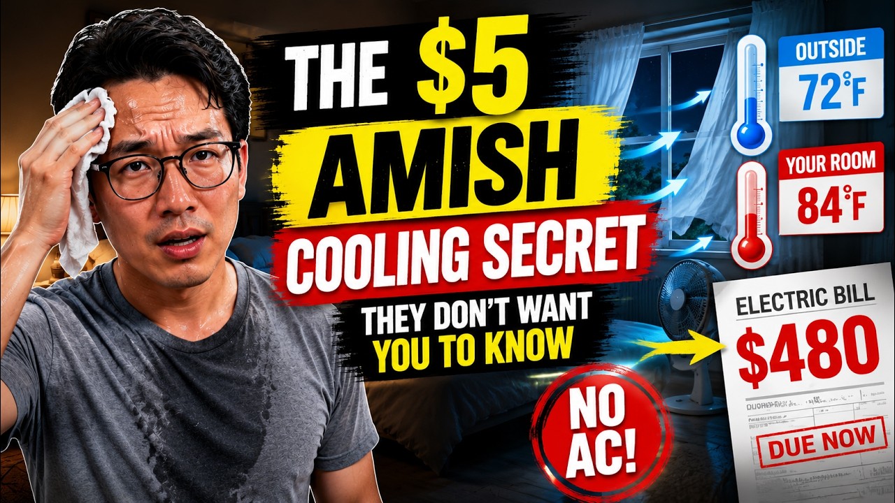 🥇 The $5 Amish Cooling Secret They Don't Want You to Know