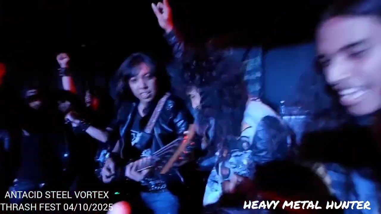 Heavy metal hunter - Antacid live steel vortex thrash fest in be kl cheras october 2025