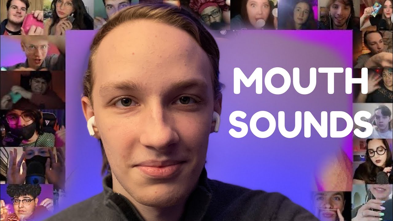 1 MINUTE ASMR MOUTH SOUNDS WITH SUBSCRIBERS