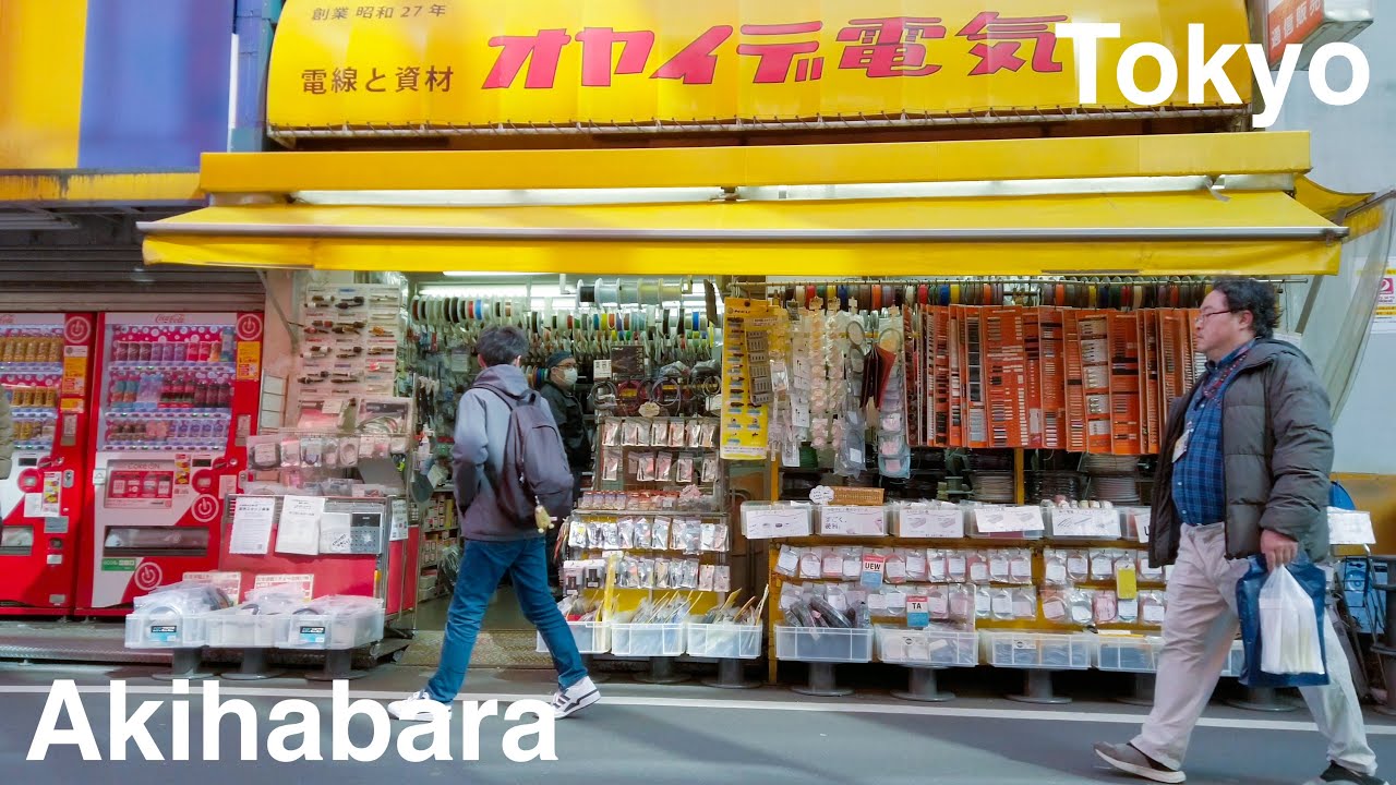 Walk Through Tokyo's Electric Town - Akihabara [4k]