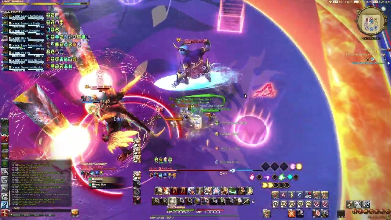 FFXIV M10S MNK PoV
