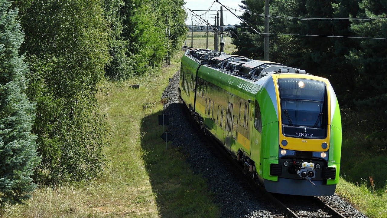 Testy pojazdu ELF.eu EMU 654-001 RegioJet na torze doświadczalnym. +MixRP1