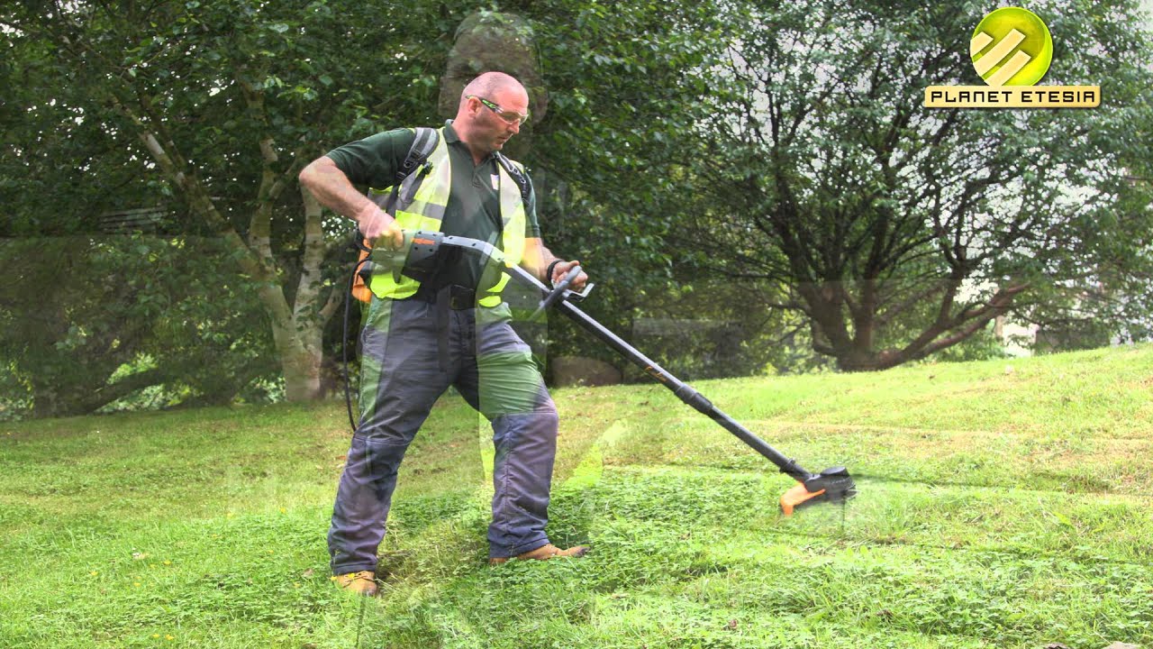 Pellenc UK - Excelion battery powered grass strimmer - South Hams District Council