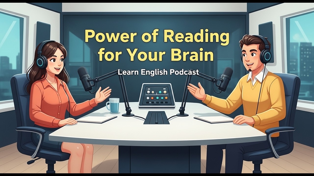 Что происходит с вашим мозгом, когда вы читаете? Подкаст Easy English.