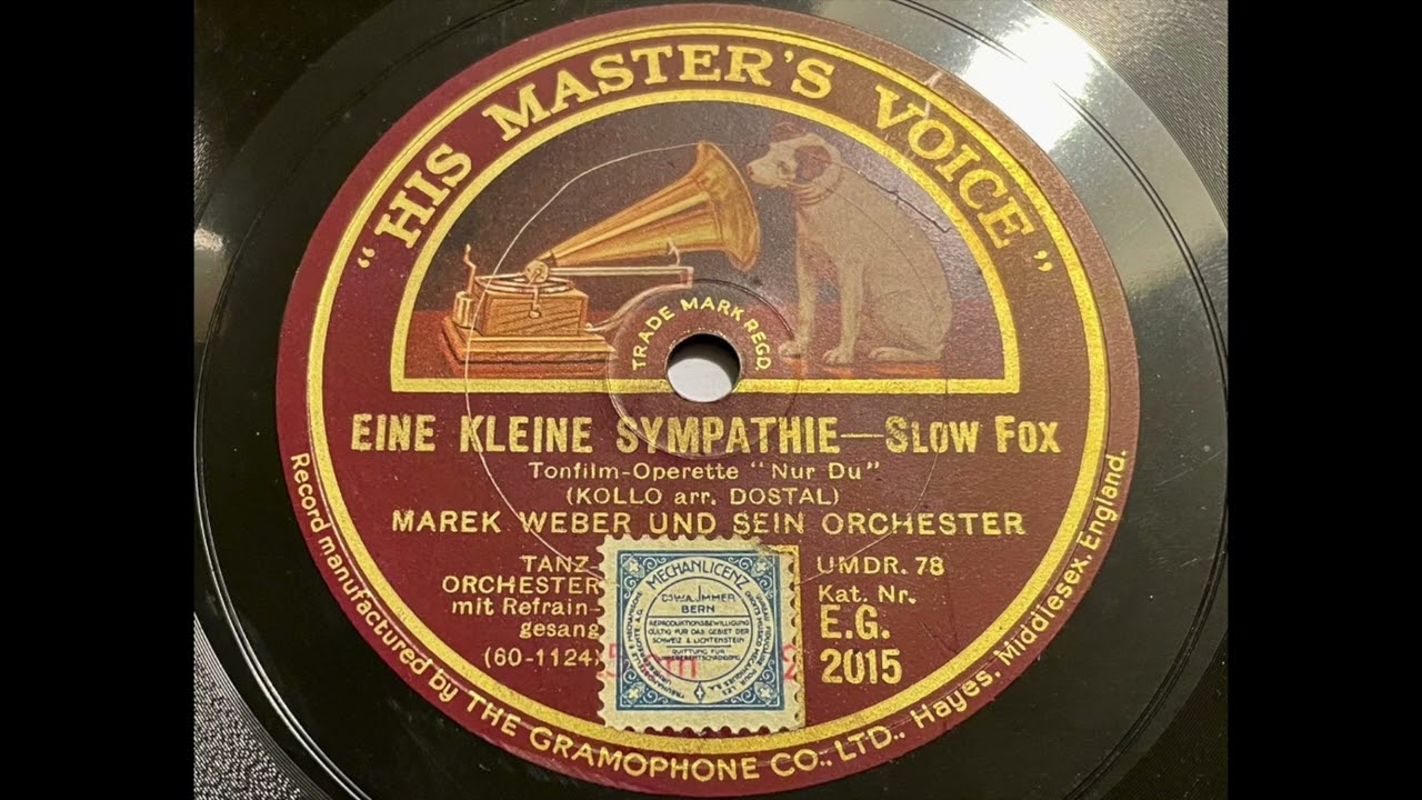 Marek Weber - Eine kleine Sympathie