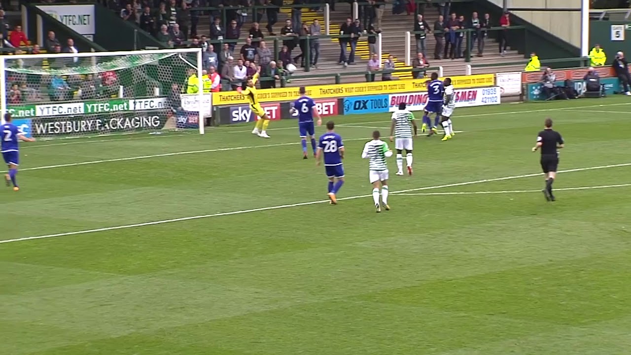 Yeovil Town 2-0 Crewe Alexandra: Sky Bet League Two Highlights 2017/18 Season