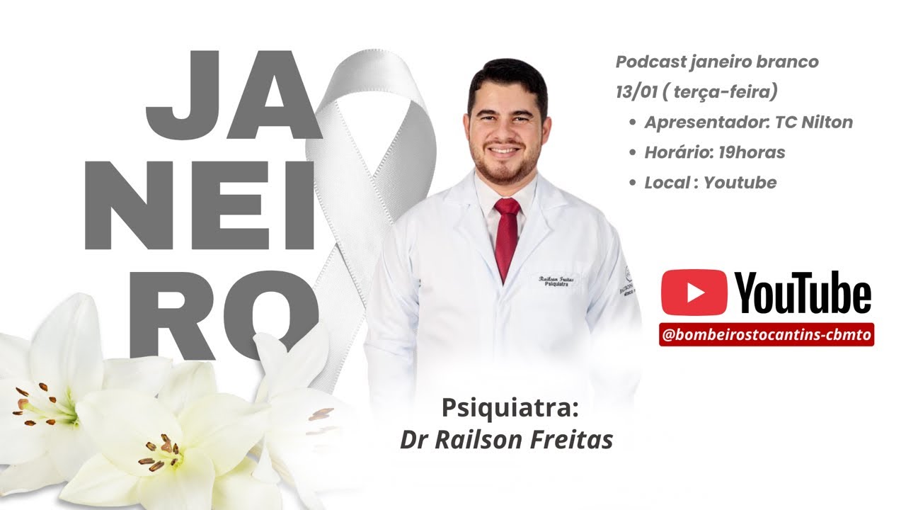 Podcast Janeiro Branco - CBMTO