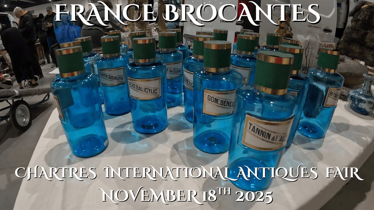 EP 73 Chartres International Monthly Antiques Fair Flea market Come Picking Thrifting Brocante
