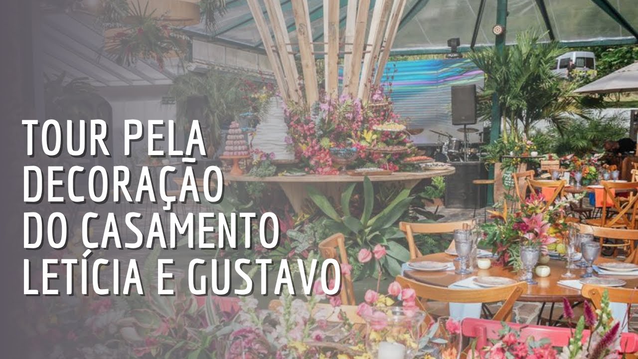 Tour pela decoração de casamento botânico em Florianópolis | A Gente que Faz Decor