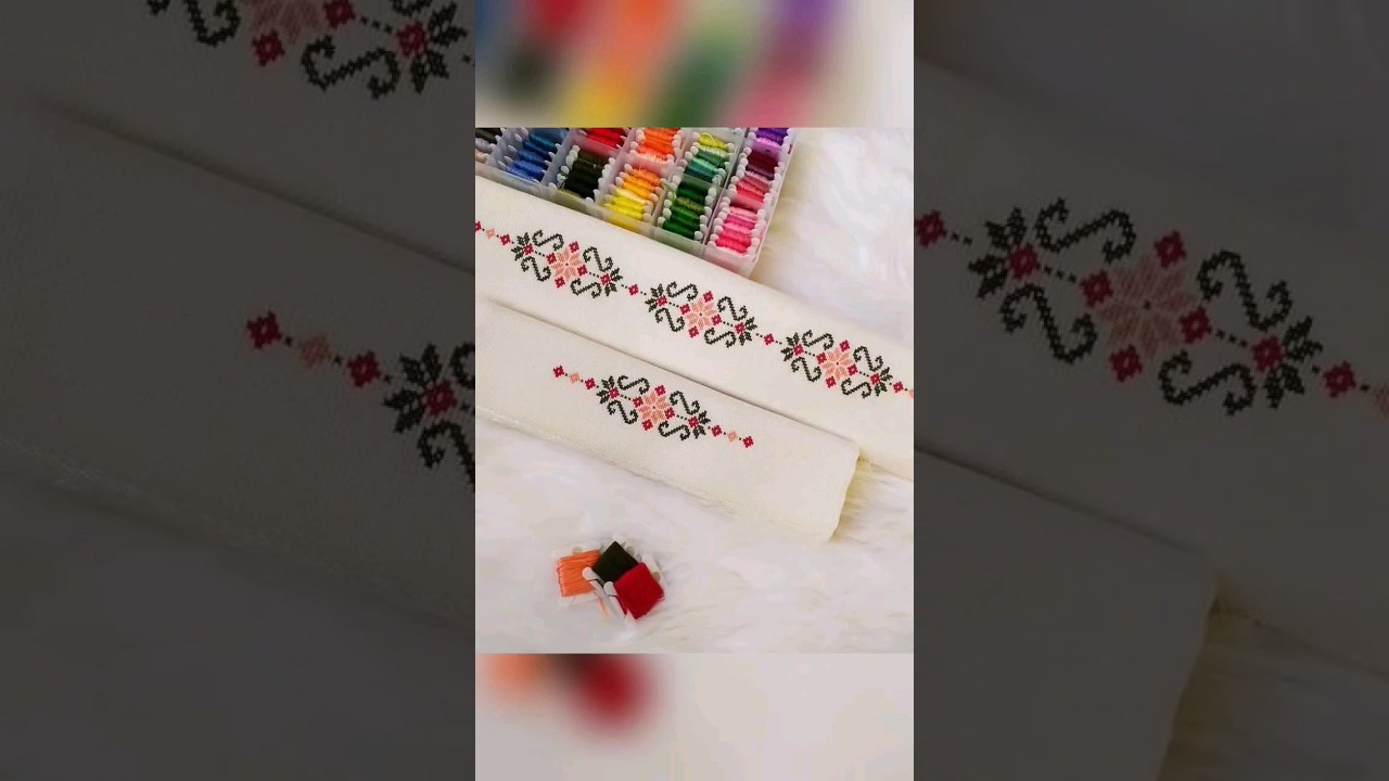 kanavi&ccedil;e havlu modeli şablonuyla beraber ✨🎀#kanavi&ccedil;e #crochet #sablon #&ouml;rg&uuml; #kanavi&ccedil;ehavlu #keşfet