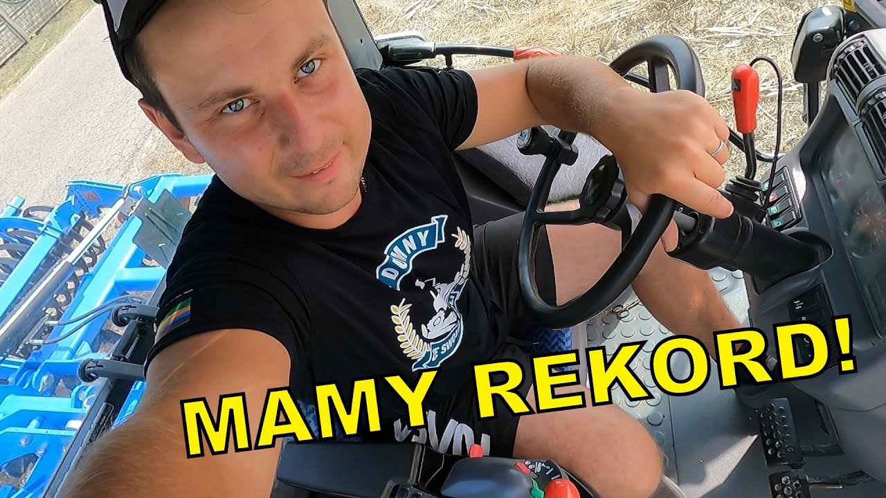 PADŁ REKORD W GOSPODARSTWIE W PLONIE PSZENICY!!! - euforia , rubicon, foxx, hondia |AgroLovers