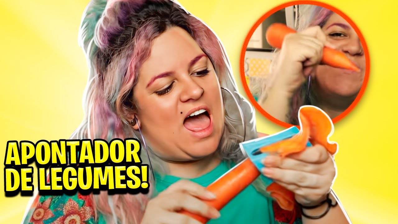 TESTANDO PRODUTOS BIZARROS QUE TENHO NA COZINHA #UNSACOLING - Nunca Te Pedi Nada