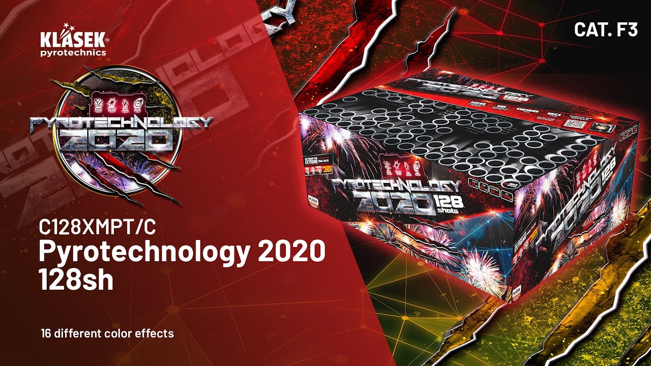 C128XMPT/C  Pyrotechnology 2020 128sh | Klasek pyrotechnics