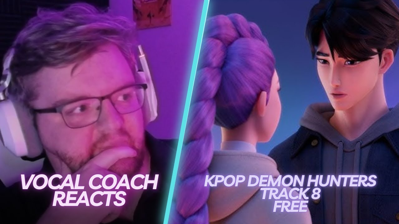 Kpop Demon Hunters — Трек 8 — Бесплатно | Реакция преподавателя вокала