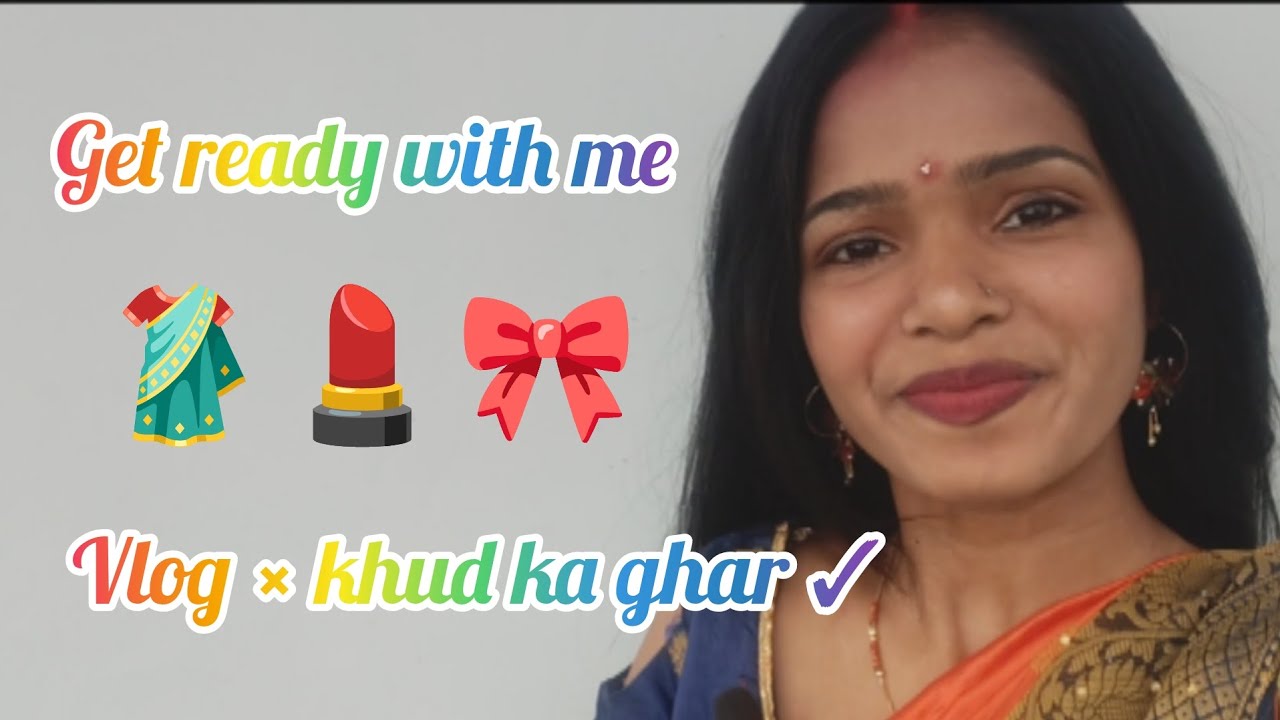 Normal get ready with me 💄🥻🎀#loved #support #youtuber 