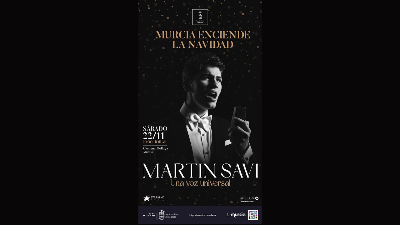 Murcia enciende la Navidad - Con Martín Savi