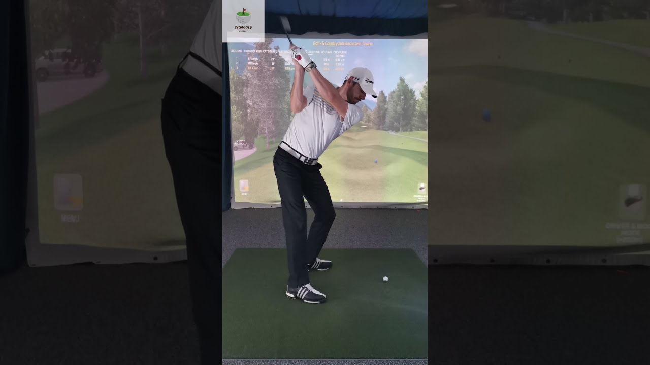 GOLF: Jak zbudować powtarzalny swing!?! cz 10 Top of backswing - pełny swing