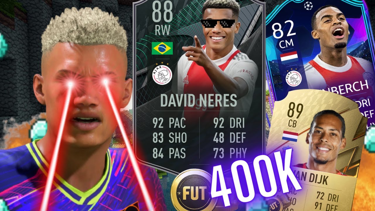 400K TEAM on FIFA 22 but IF I LOSE I DISCARD A PLAYER...😳