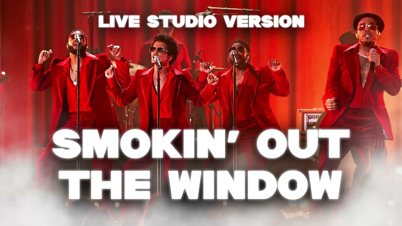 Bruno Mars, Anderson .Paak, Silk Sonic - Smokin’ Out The Window [LIVE STUDIO VERSION]