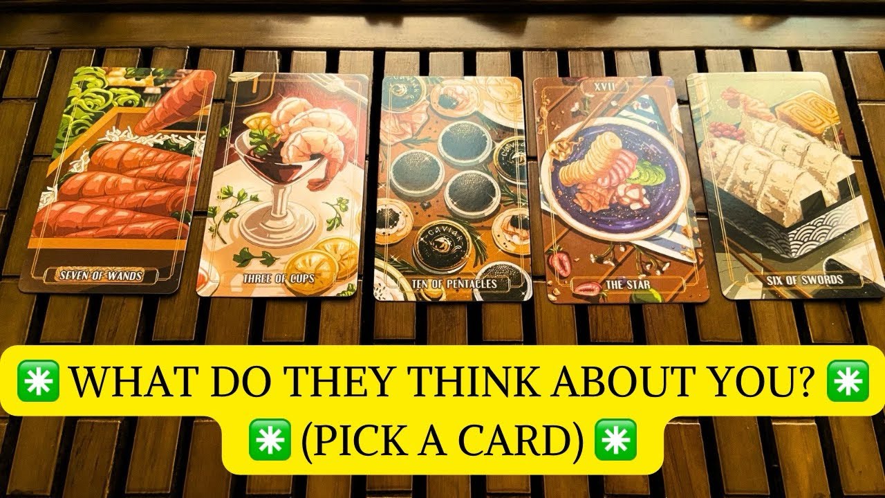 💭 What Do They Think About You? | Pick a Card Tarot Reading 🔮✨