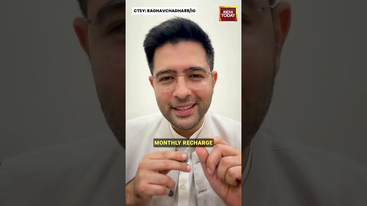 Raghav Chadha On New Telecom Rules: 30-Day Recharge, Voice-Only Plans For Users #telecom #recharge