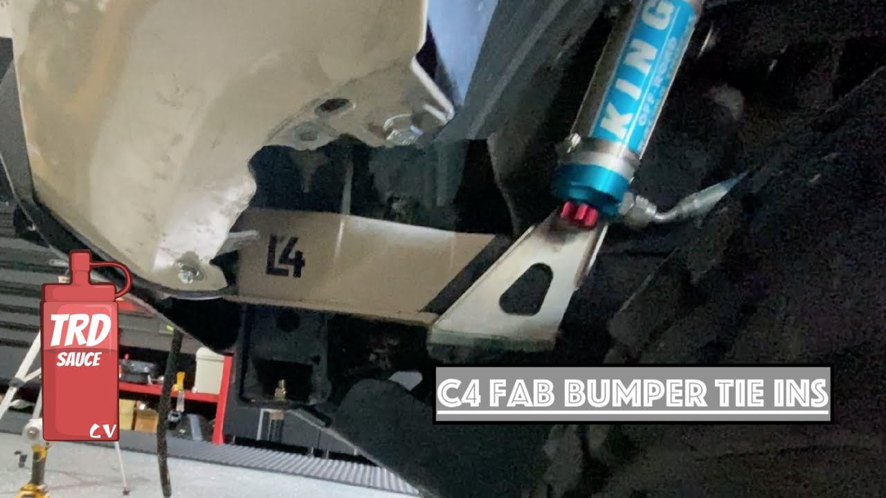 Toyota Tacoma | C4 Fab Frame Suppport Brackets with Kings Resi Shocks Install (2017 Taoma)