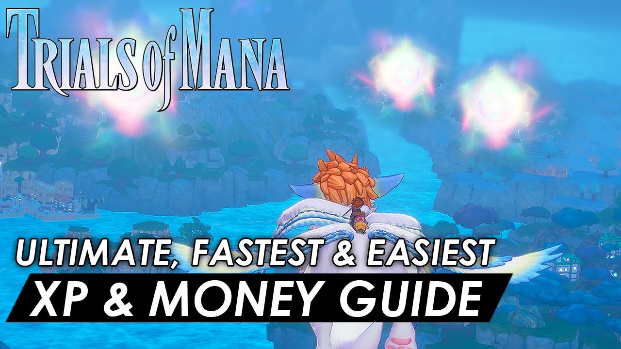 Trials of Mana - Ultimate Fastest XP and Money (Lucre) Easiest Farming Guide