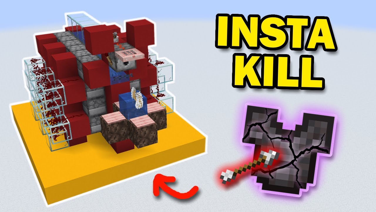 How to build ONE SHOT ARROW RAILGUNS in Minecraft