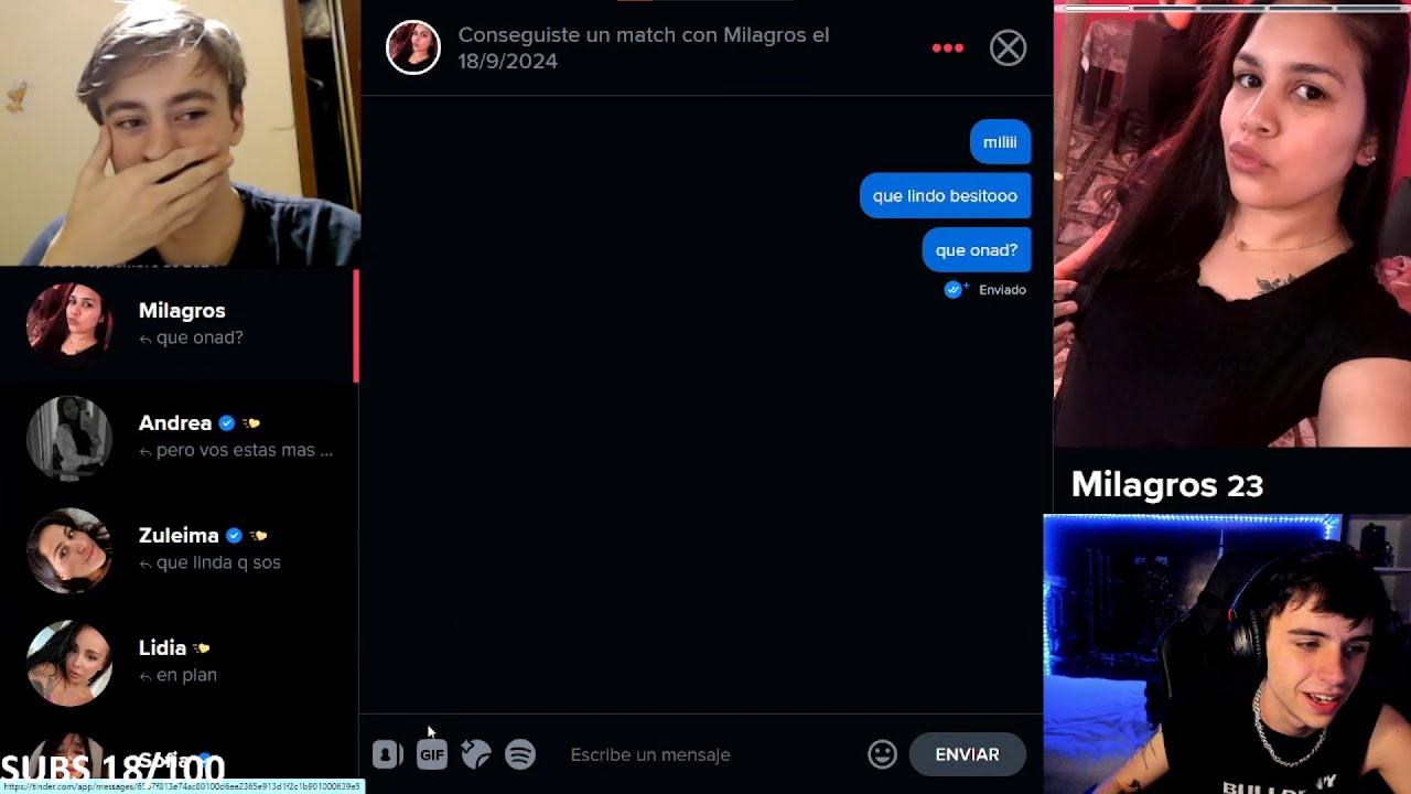 ENTRAMOS A TINDER CON MOSKI Y JUGAMOS SUPER SEDUCER