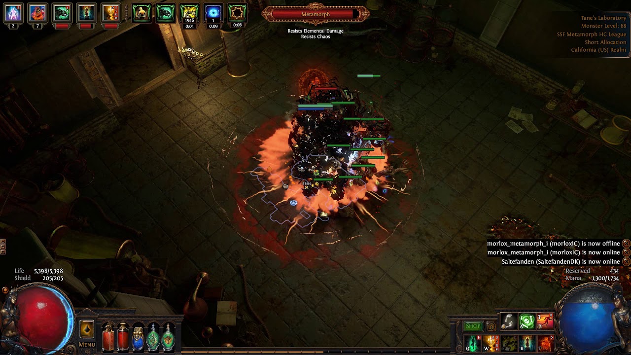 Jugg Dom Blow Metamorph fight