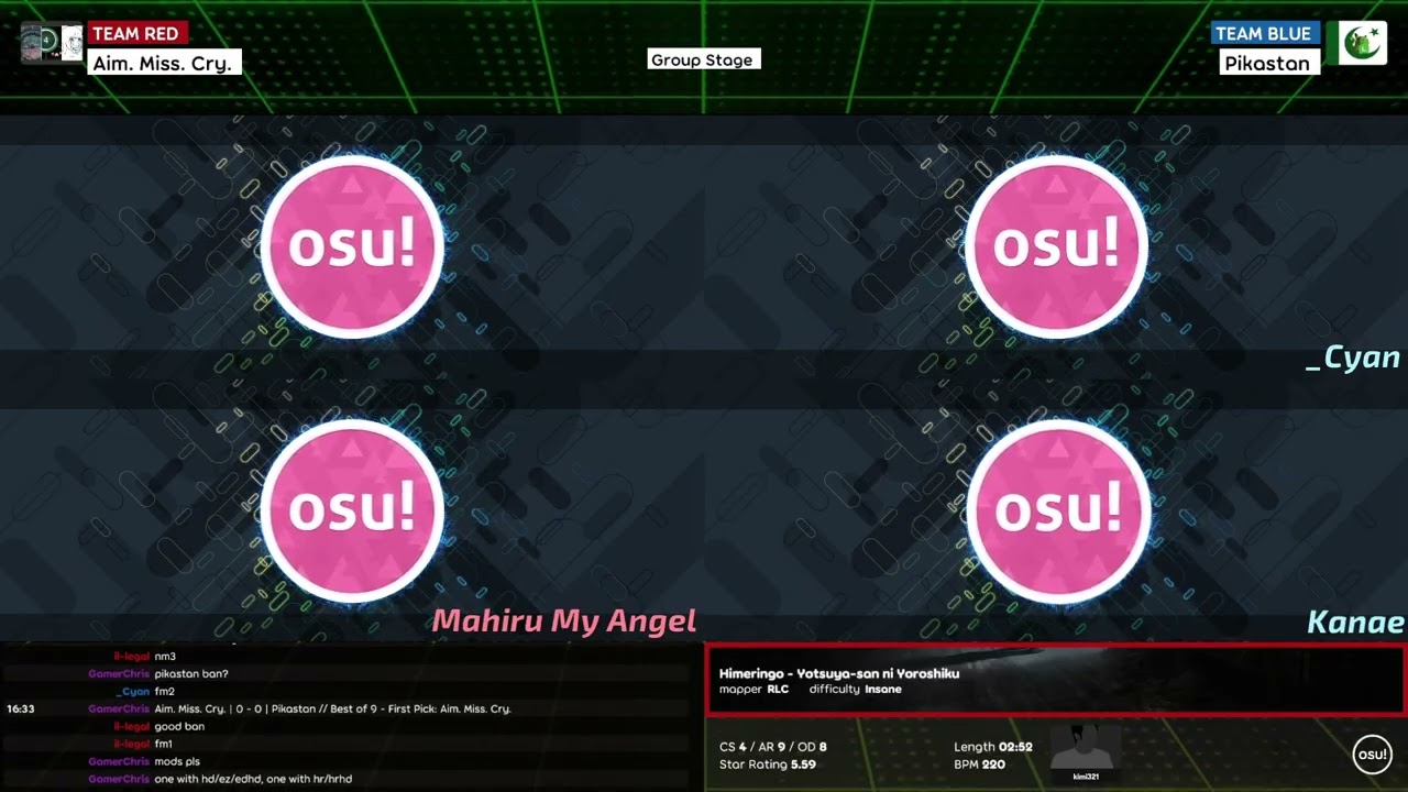 SASS - Group Stage - Aim. Miss. Cry. vs. Pikastan