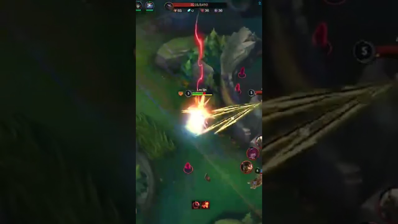 LOL Wild Rift Dragon Steal Lee Sin #lol #leesin #wildrift #trending