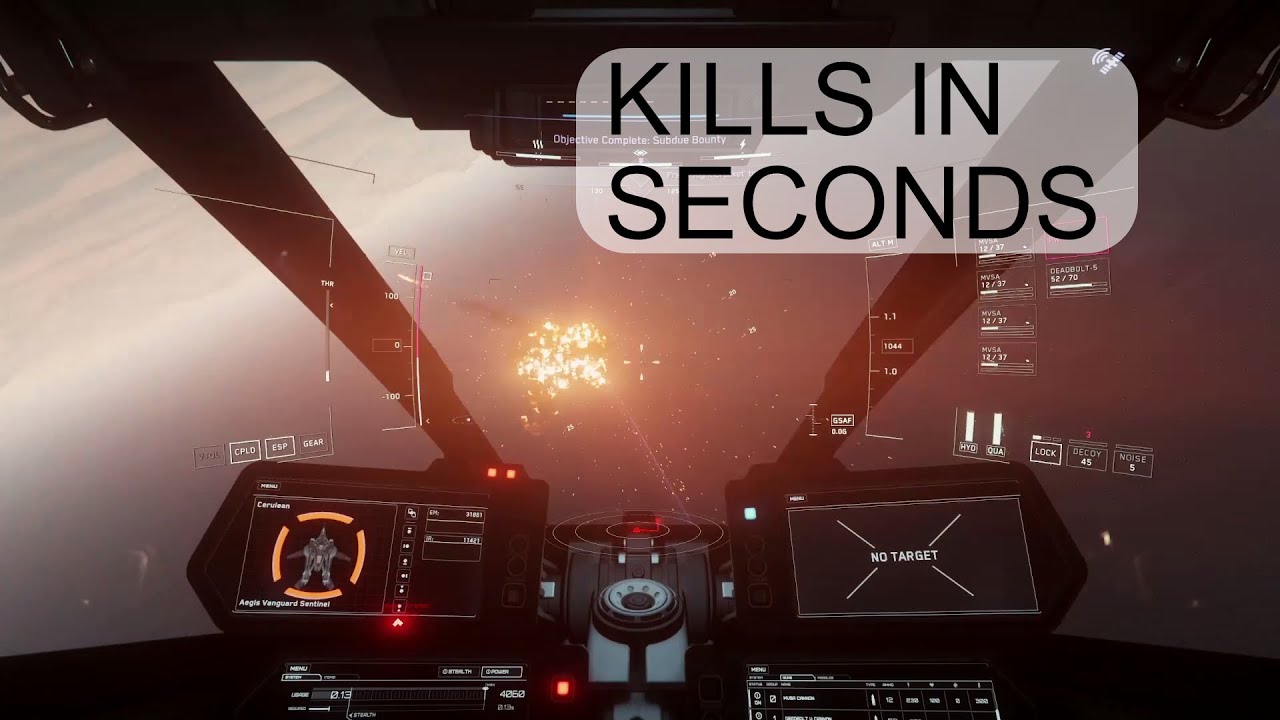 The Unknown Vanguard Deadbolt Meta #starcitizen #vanguard #bountyhunt