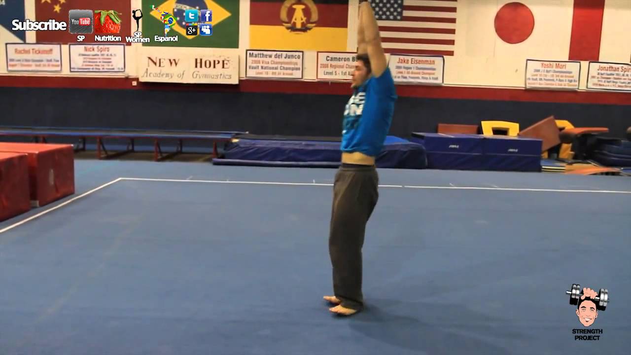 BACK HANDSPRING! The Snap-Down! PART 3 of 5!