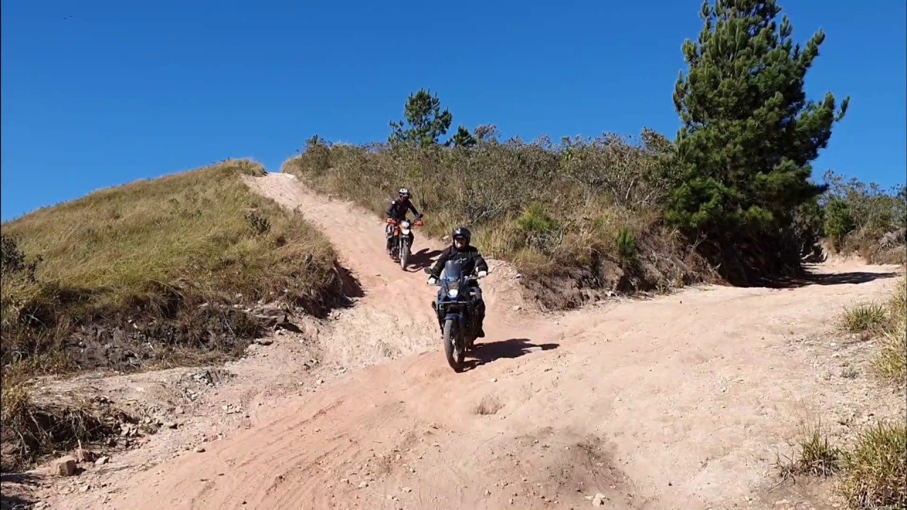Off-road com a X-ADV no Morro da Palha