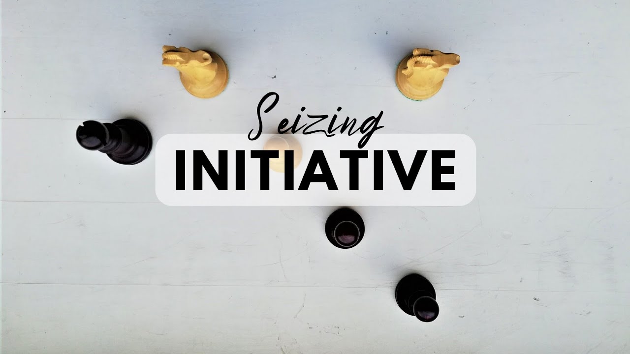 Initiative is more important than material · Training Game