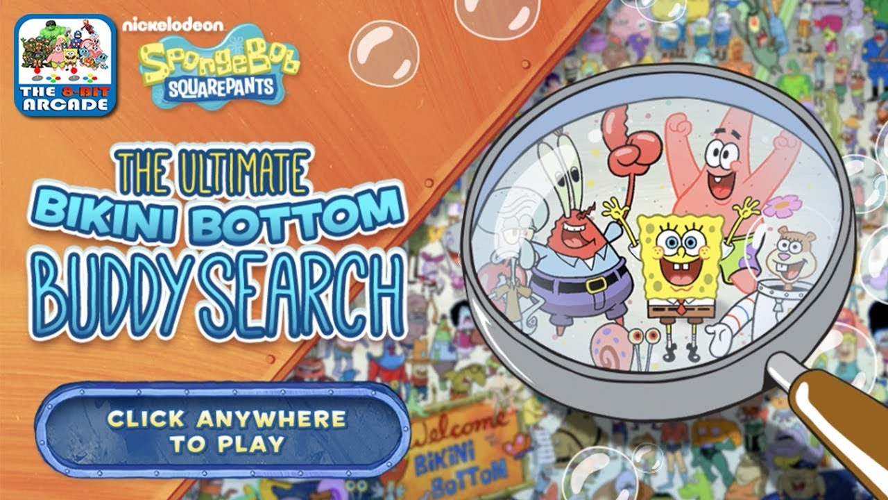SpongeBob: The Ultimate Bikini Bottom Buddy Search - Leave No Buddy Behind (Nickelodeon Games)