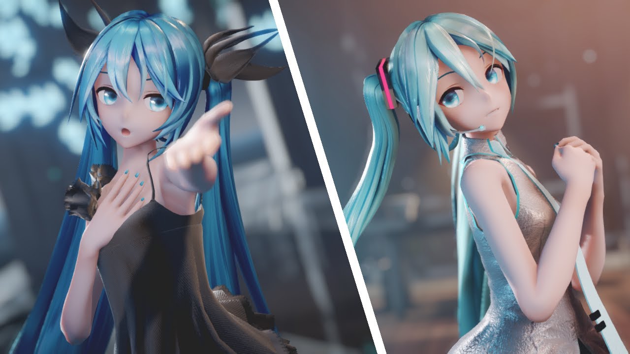 {MMD} イロドリミライ Irodori Mirai 【YYB初音ミク】[UW 4K 60FPS]