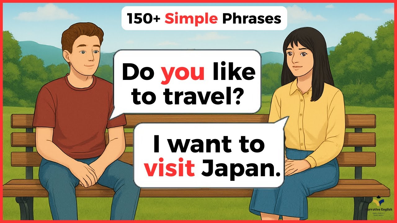 150+ Simple Phrases |  Real Conversation Practice for Beginers