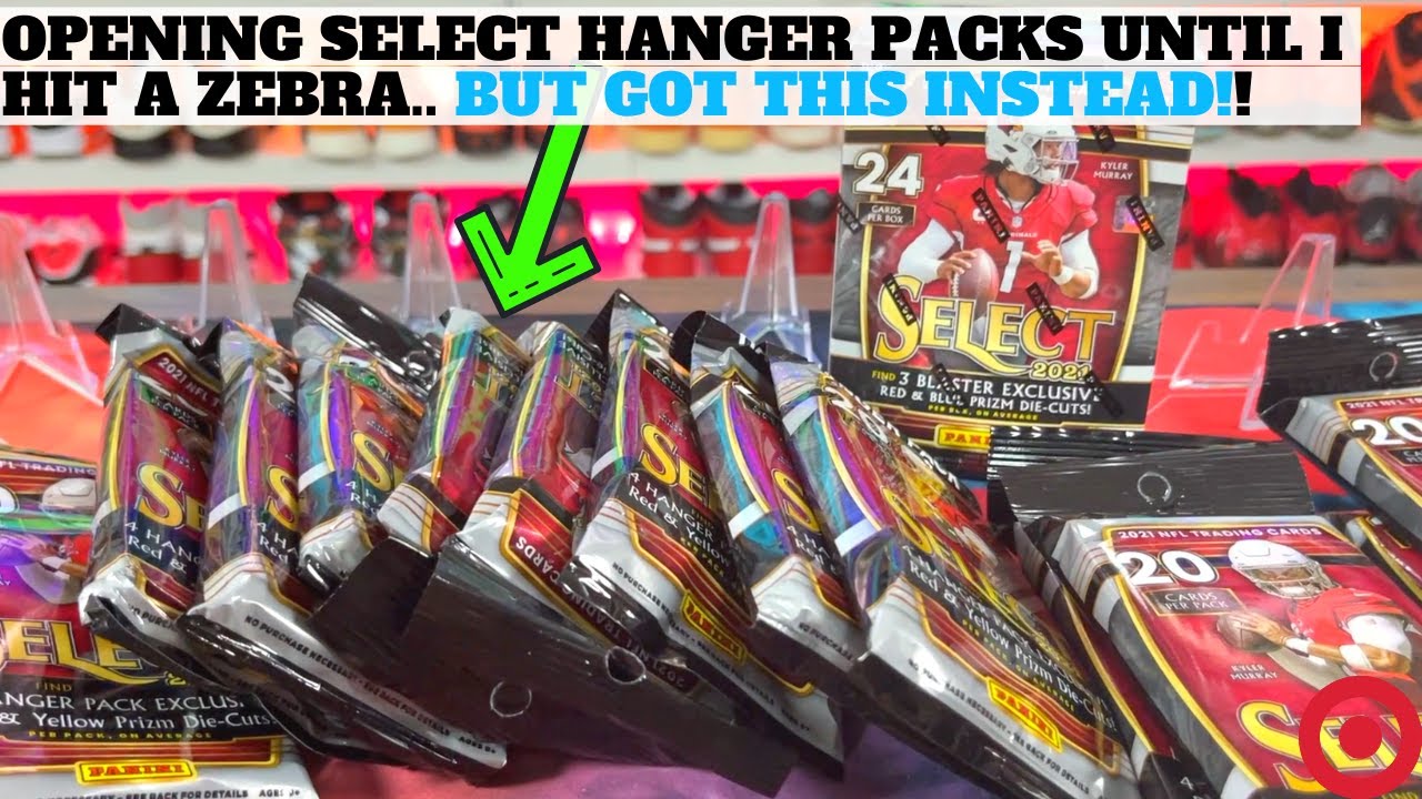 2021 Select Football HANGER PACKS Until I Get Zebra BUT Got THIS Instead!!