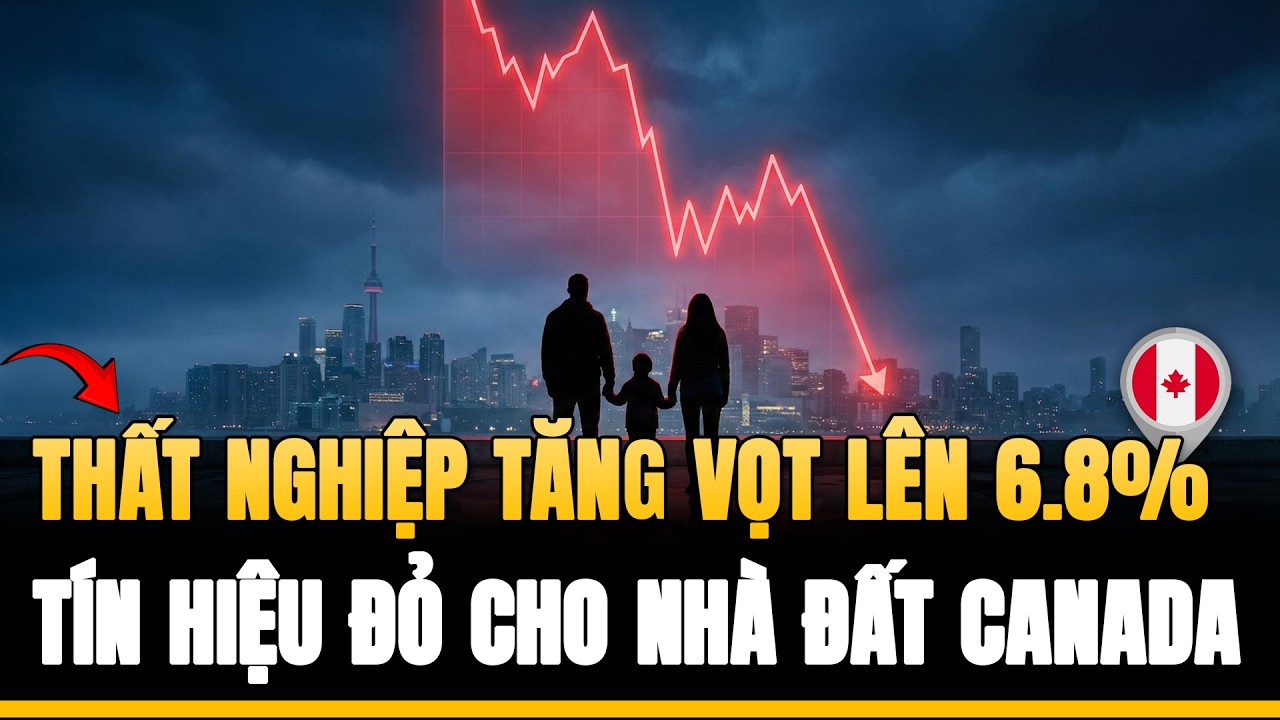 Thất Nghiệp Tăng Vọt Lên 6.8%: Tín Hiệu Đỏ Cho Thị Trường Nhà Đất Canada 2026?