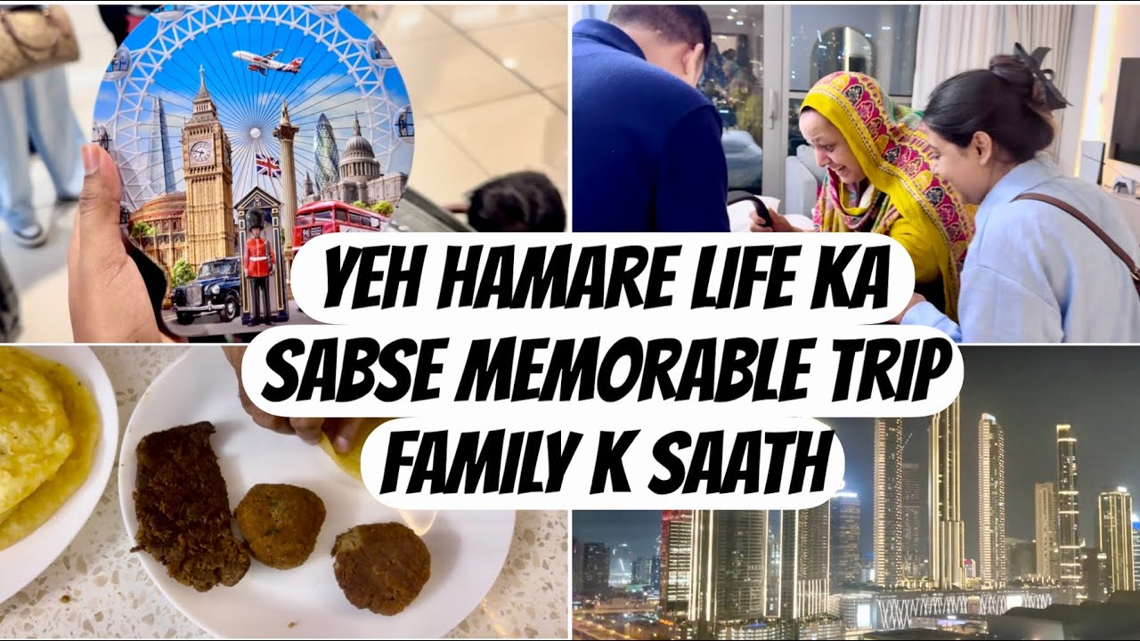 Yeh Trip InshaALLAH hamare life ka best & memorable trip family k saath♥️