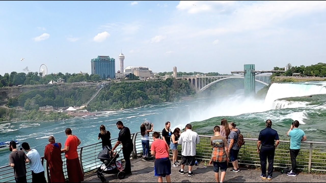 Stunning Views NIAGARA FALLS, NEW YORK, USA - Goat Island, Luna Island