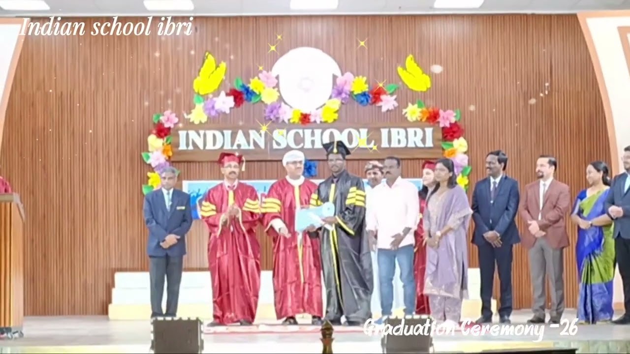 Indian School Ibri-Graduation Ceremony 2026 #indianschoolibri #graduation day #isi