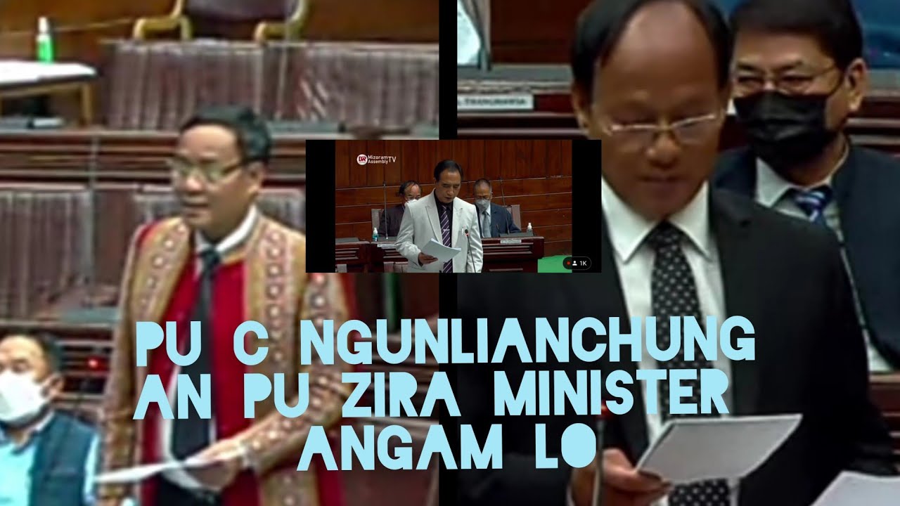 Pu Ngunlianchung an Minister R Lalzirliana angam lo