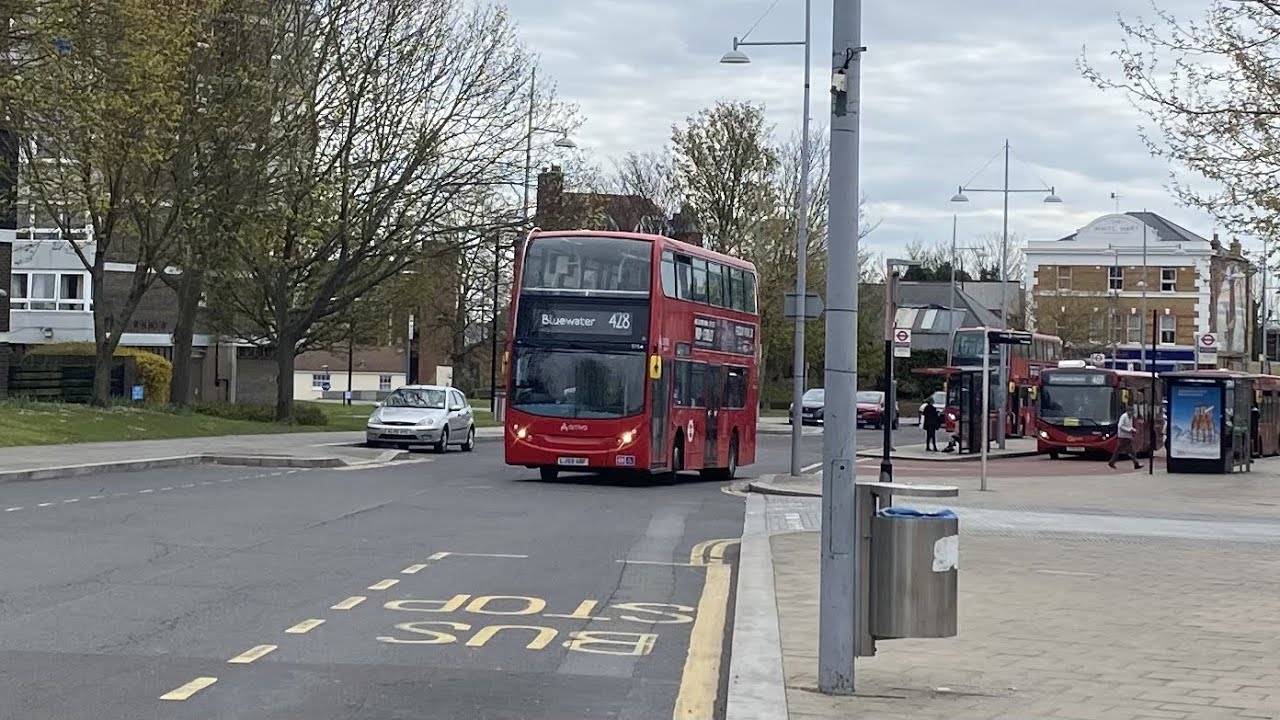 Arriva Bus Route 428@T73/LJ59 ABF (Erith - Bluewater)